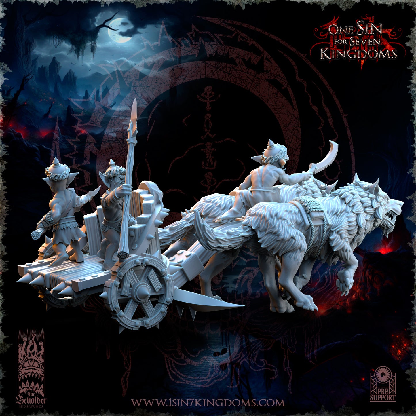 EE - Ohru Tree Shepherd - MULTI – ELFES À FEUILLES PERSISTANTES - Fantasy – The Beholder Miniatures 25-04