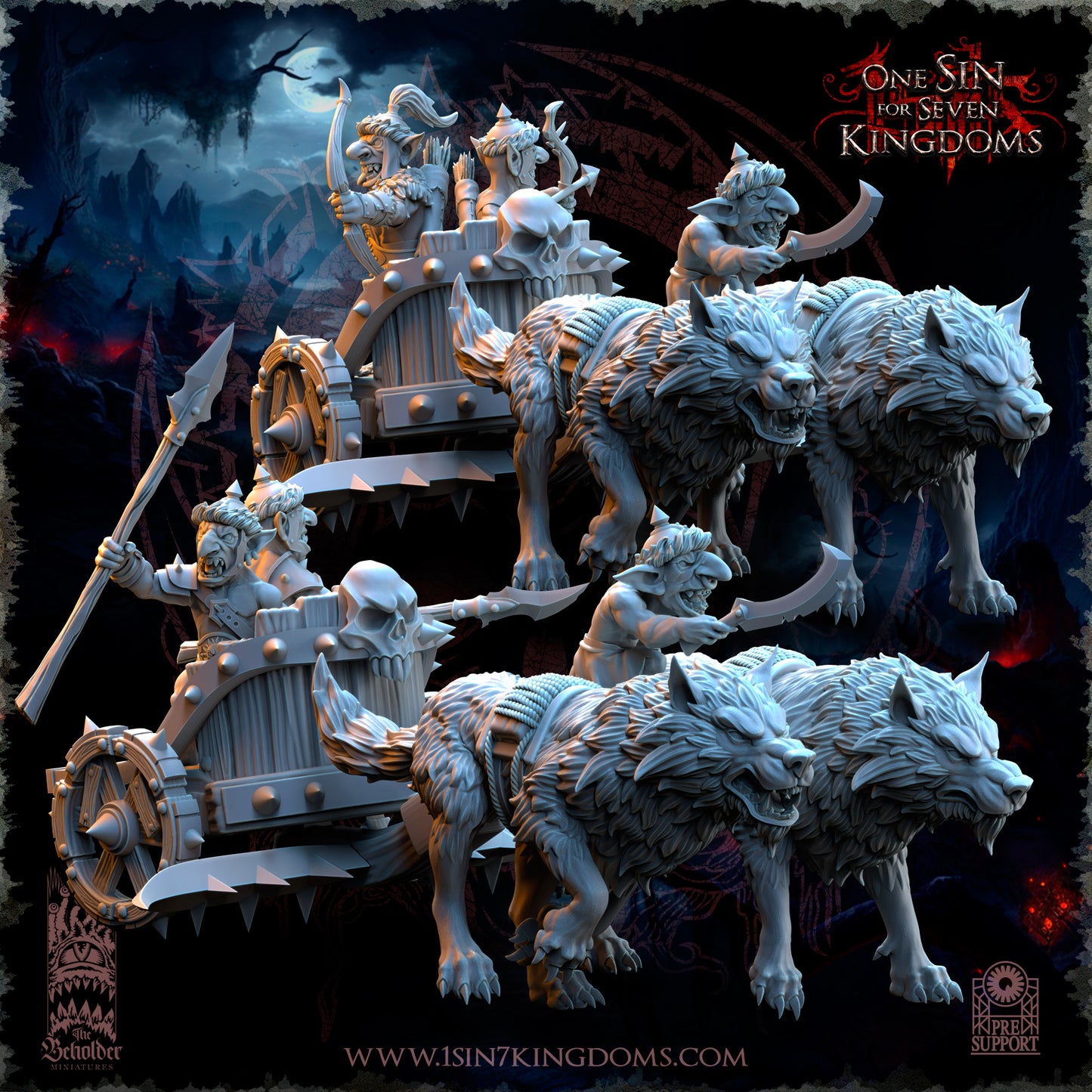 EE - Ohru Tree Shepherd - MULTI – ELFES À FEUILLES PERSISTANTES - Fantasy – The Beholder Miniatures 25-04