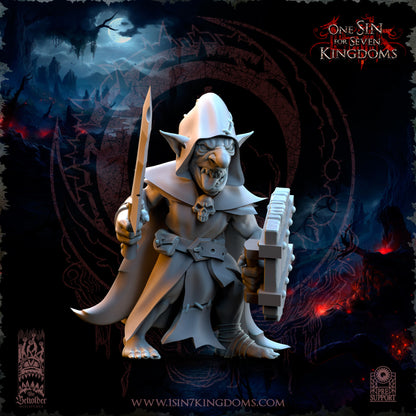 EE - Ohru Tree Shepherd - MULTI – ELFES À FEUILLES PERSISTANTES - Fantasy – The Beholder Miniatures 25-04