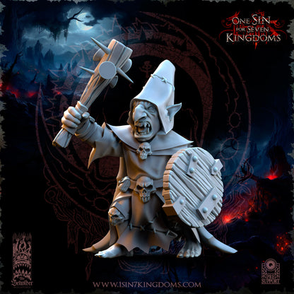 EE - Ohru Tree Shepherd - MULTI – ELFES À FEUILLES PERSISTANTES - Fantasy – The Beholder Miniatures 25-04