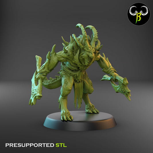 DL - GoreBreaker Command Group - BR - DARK LEGIONS - Fantasy – ClayBeastCreation - 25-04