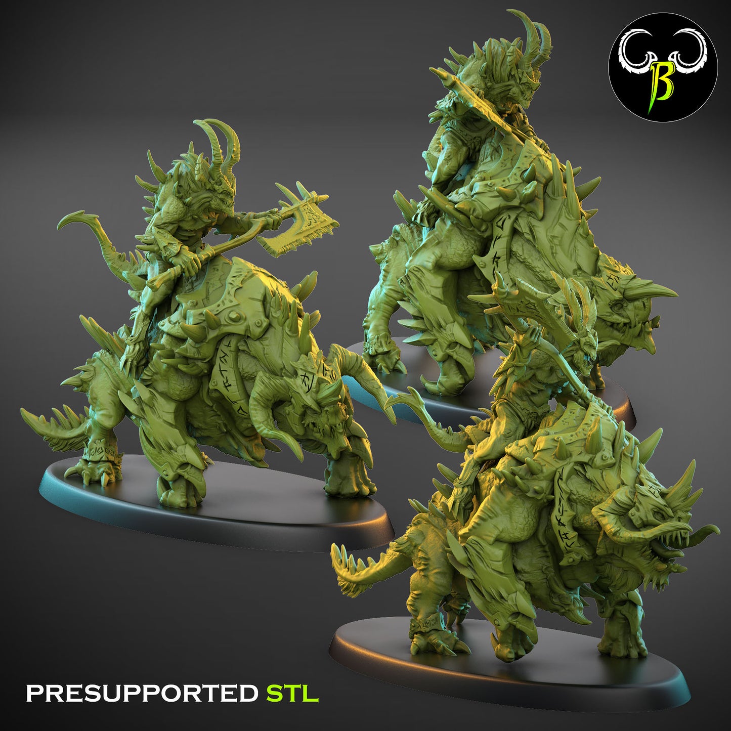 DL - Spawn of Depravation Male Squad - BR - DARK LEGIONS - Fantasy – ClayBeastCreation - 25-05 Nouveau