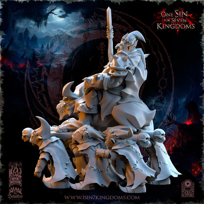 EE - Ohru Tree Shepherd - MULTI – ELFES À FEUILLES PERSISTANTES - Fantasy – The Beholder Miniatures 25-04