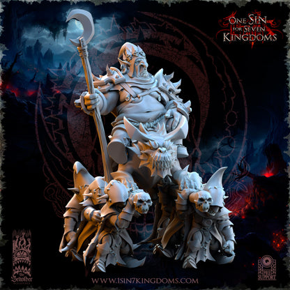 EE - Ohru Tree Shepherd - MULTI – ELFES À FEUILLES PERSISTANTES - Fantasy – The Beholder Miniatures 25-04