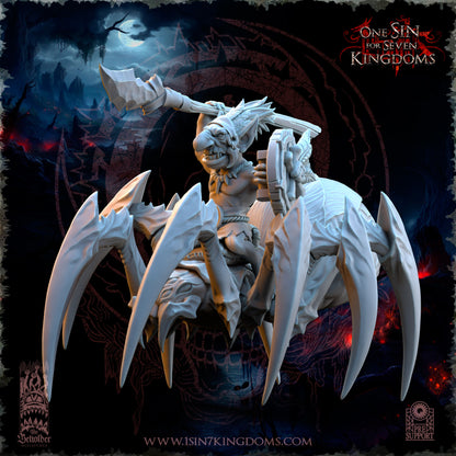 EE - Ohru Tree Shepherd - MULTI – ELFES À FEUILLES PERSISTANTES - Fantasy – The Beholder Miniatures 25-04