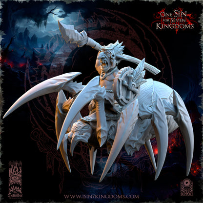 EE - Ohru Tree Shepherd - MULTI – ELFES À FEUILLES PERSISTANTES - Fantasy – The Beholder Miniatures 25-04