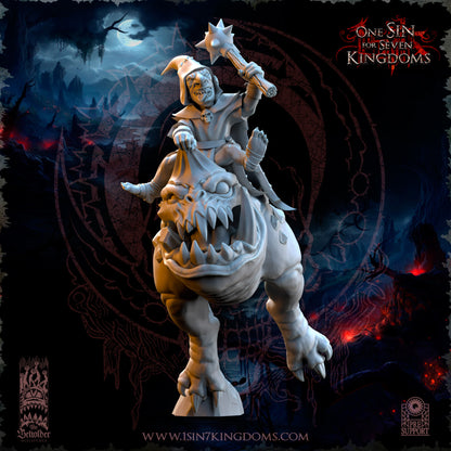 EE - Ohru Tree Shepherd - MULTI – ELFES À FEUILLES PERSISTANTES - Fantasy – The Beholder Miniatures 25-04