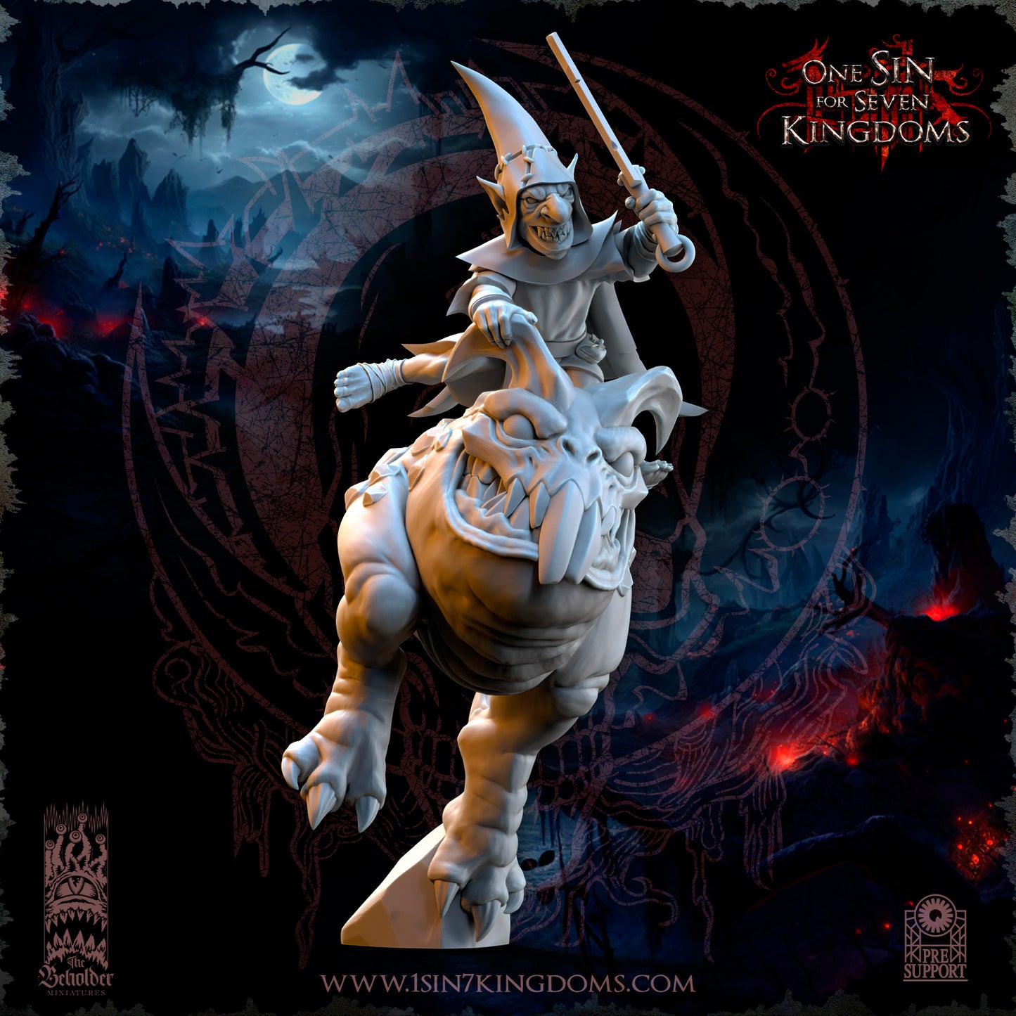 EE - Ohru Tree Shepherd - MULTI – ELFES À FEUILLES PERSISTANTES - Fantasy – The Beholder Miniatures 25-04