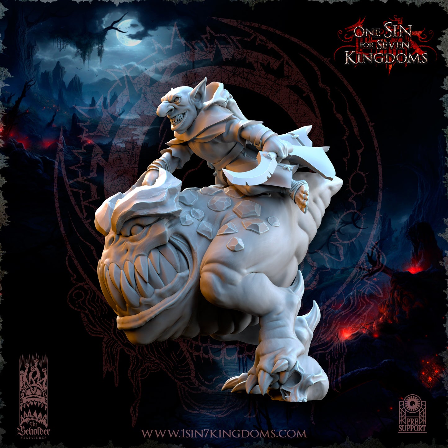 EE - Ohru Tree Shepherd - MULTI – ELFES À FEUILLES PERSISTANTES - Fantasy – The Beholder Miniatures 25-04
