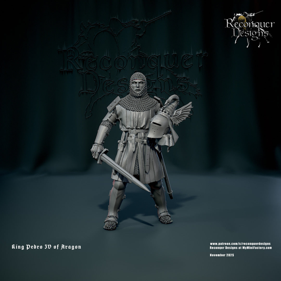 RD - King Pedro IV of Aragon - BR - Historical - Reconquer Designs 25-11 Novità
