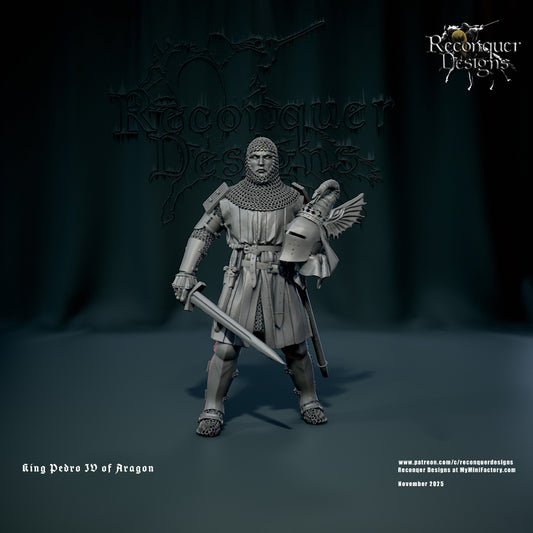 RD - King Pedro IV of Aragon - BR - Historical - Reconquer Designs 25-11 Novità