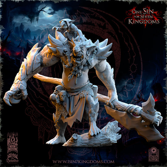 EE - Ohru Tree Shepherd - MULTI – ELFES À FEUILLES PERSISTANTES - Fantasy – The Beholder Miniatures 25-04