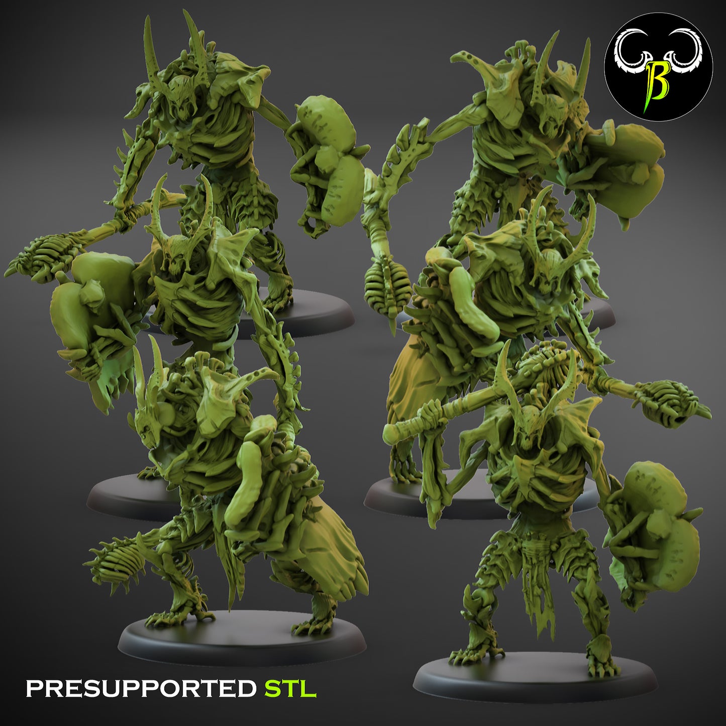 DL - Spawn of Depravation Male Squad - BR - DARK LEGIONS - Fantasy – ClayBeastCreation - 25-05 Nouveau