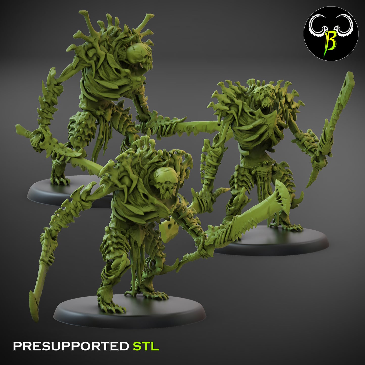 DL - Spawn of Depravation Male Squad - BR - DARK LEGIONS - Fantasy – ClayBeastCreation - 25-05 Nouveau