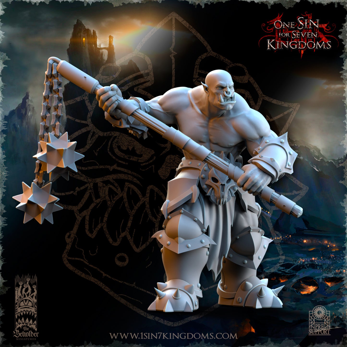 EE - Ohru Tree Shepherd - MULTI – ELFES À FEUILLES PERSISTANTES - Fantasy – The Beholder Miniatures 25-04