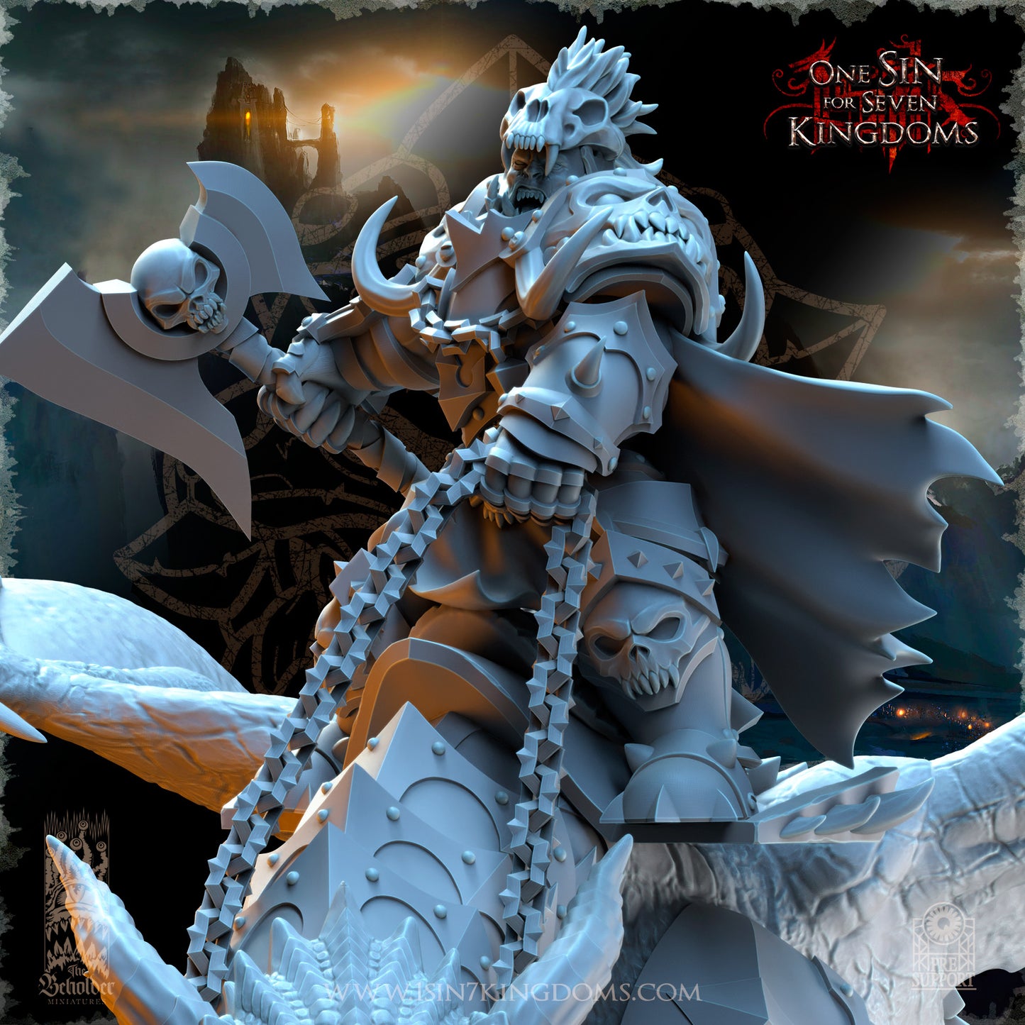 EE - Ohru Tree Shepherd - MULTI – ELFES À FEUILLES PERSISTANTES - Fantasy – The Beholder Miniatures 25-04
