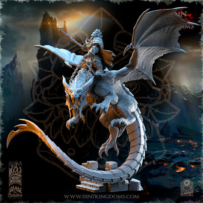 EE - Ohru Tree Shepherd - MULTI – ELFES À FEUILLES PERSISTANTES - Fantasy – The Beholder Miniatures 25-04