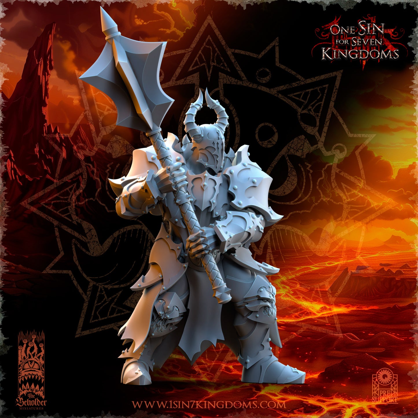 EE - Ohru Tree Shepherd - MULTI – ELFES À FEUILLES PERSISTANTES - Fantasy – The Beholder Miniatures 25-04