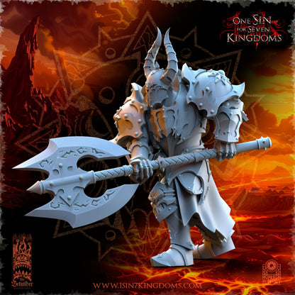 EE - Ohru Tree Shepherd - MULTI – ELFES À FEUILLES PERSISTANTES - Fantasy – The Beholder Miniatures 25-04
