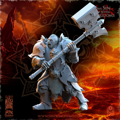 EE - Ohru Tree Shepherd - MULTI – ELFES À FEUILLES PERSISTANTES - Fantasy – The Beholder Miniatures 25-04