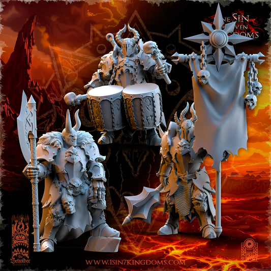 EE - Ohru Tree Shepherd - MULTI – ELFES À FEUILLES PERSISTANTES - Fantasy – The Beholder Miniatures 25-04