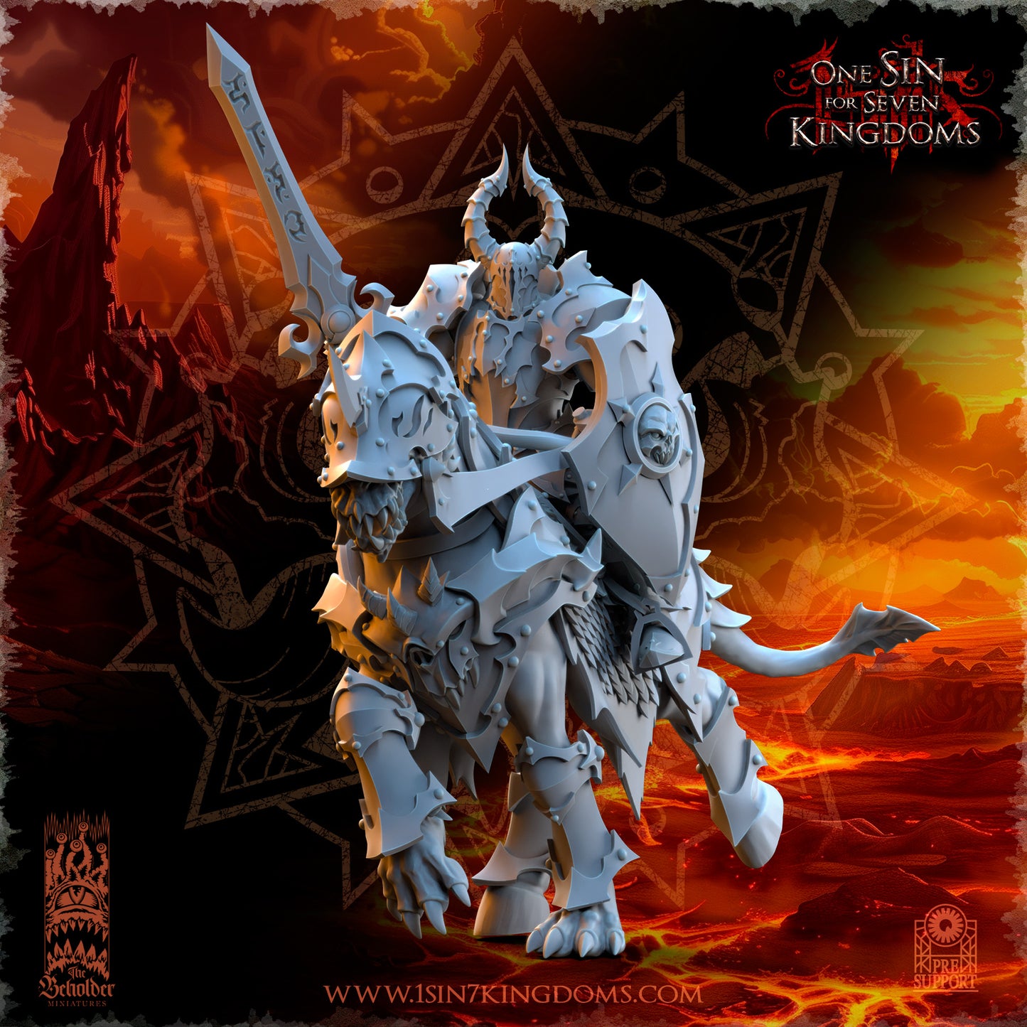 EE - Ohru Tree Shepherd - MULTI – ELFES À FEUILLES PERSISTANTES - Fantasy – The Beholder Miniatures 25-04
