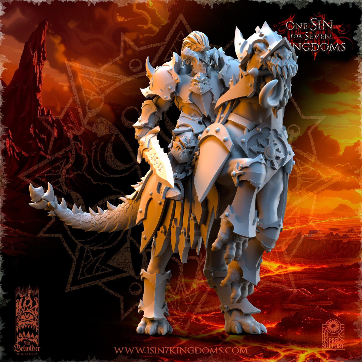 EE - Ohru Tree Shepherd - MULTI – ELFES À FEUILLES PERSISTANTES - Fantasy – The Beholder Miniatures 25-04