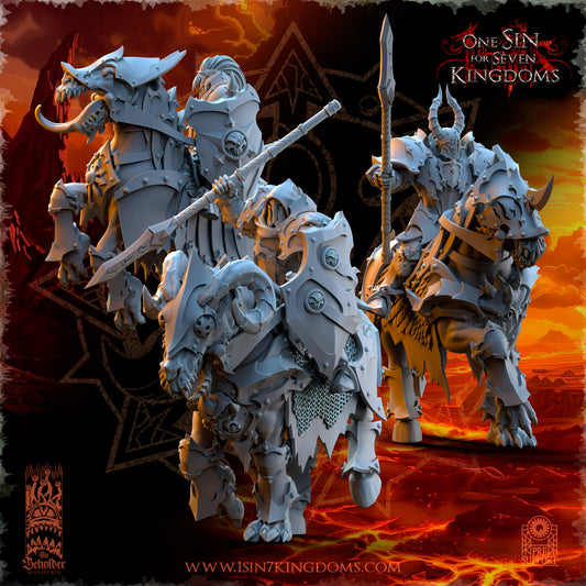 EE - Ohru Tree Shepherd - MULTI – ELFES À FEUILLES PERSISTANTES - Fantasy – The Beholder Miniatures 25-04