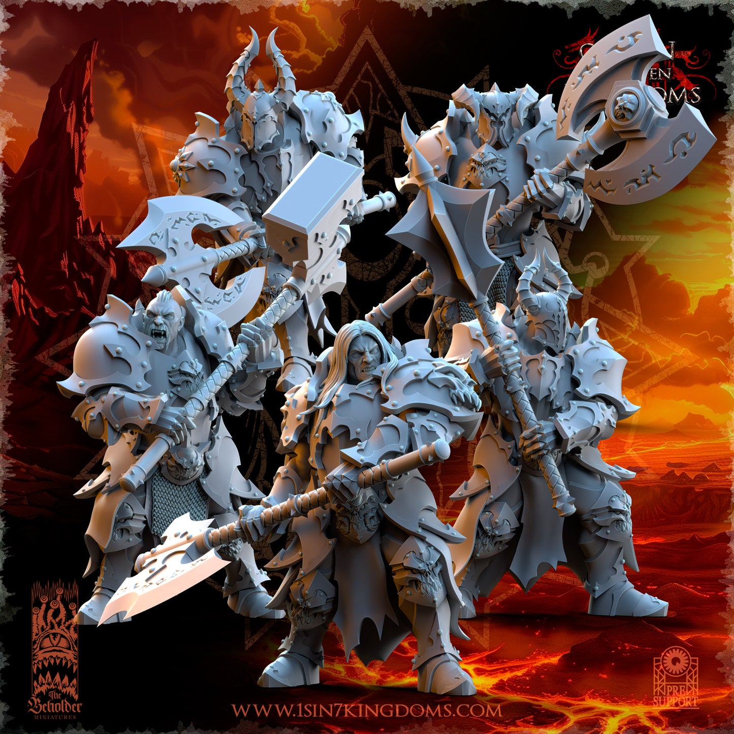 EE - Ohru Tree Shepherd - MULTI – ELFES À FEUILLES PERSISTANTES - Fantasy – The Beholder Miniatures 25-04