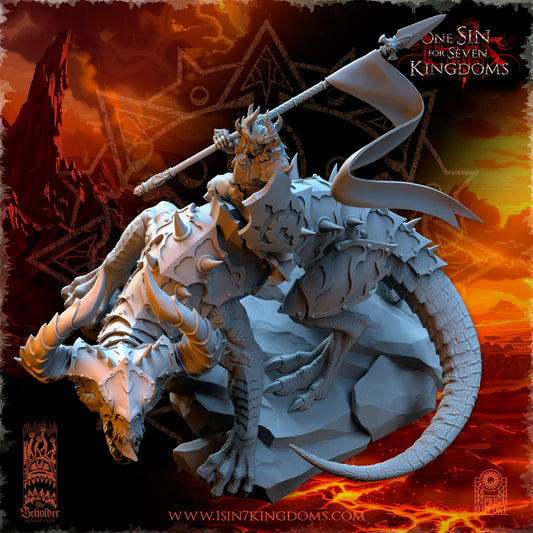 RM - Asteria, Mistress of the Ascended - MULTI - REALMS OF MAYHEM - CHAOS - DEMON - The Beholder Miniatures 25-03