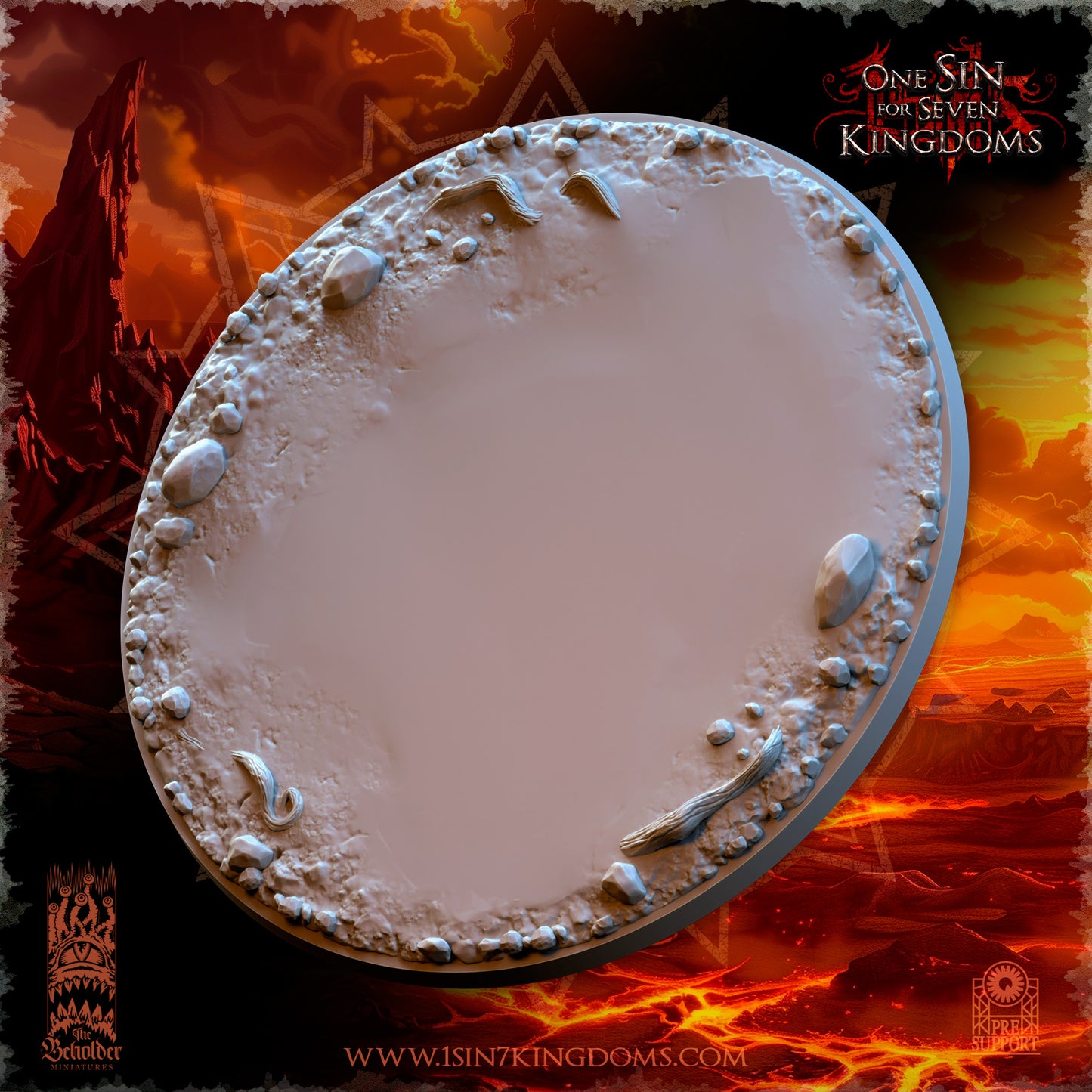 RM - Asteria, Mistress of the Ascended - MULTI - REALMS OF MAYHEM - CHAOS - DEMON - The Beholder Miniatures 25-03