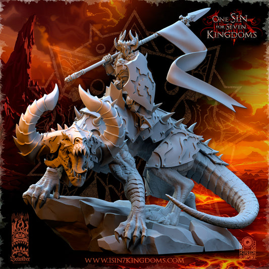 RM - Asteria, Mistress of the Ascended - MULTI - REALMS OF MAYHEM - CHAOS - DEMON - The Beholder Miniatures 25-03