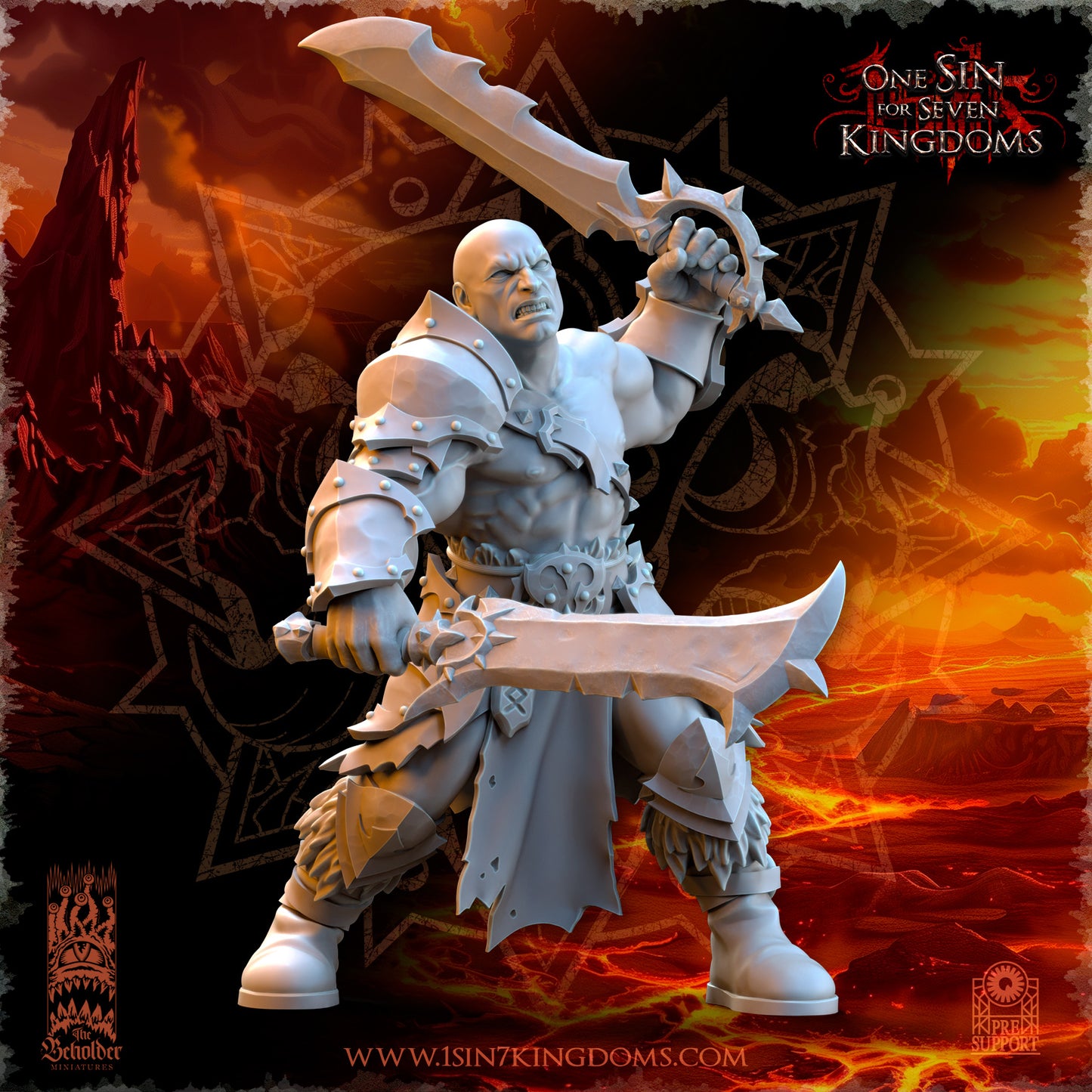EE - Ohru Tree Shepherd - MULTI – ELFES À FEUILLES PERSISTANTES - Fantasy – The Beholder Miniatures 25-04