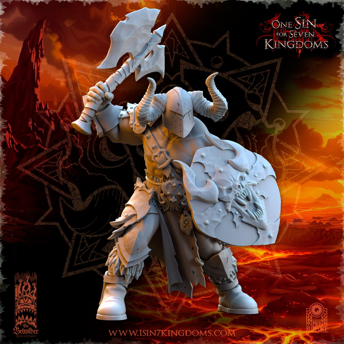 EE - Ohru Tree Shepherd - MULTI – ELFES À FEUILLES PERSISTANTES - Fantasy – The Beholder Miniatures 25-04