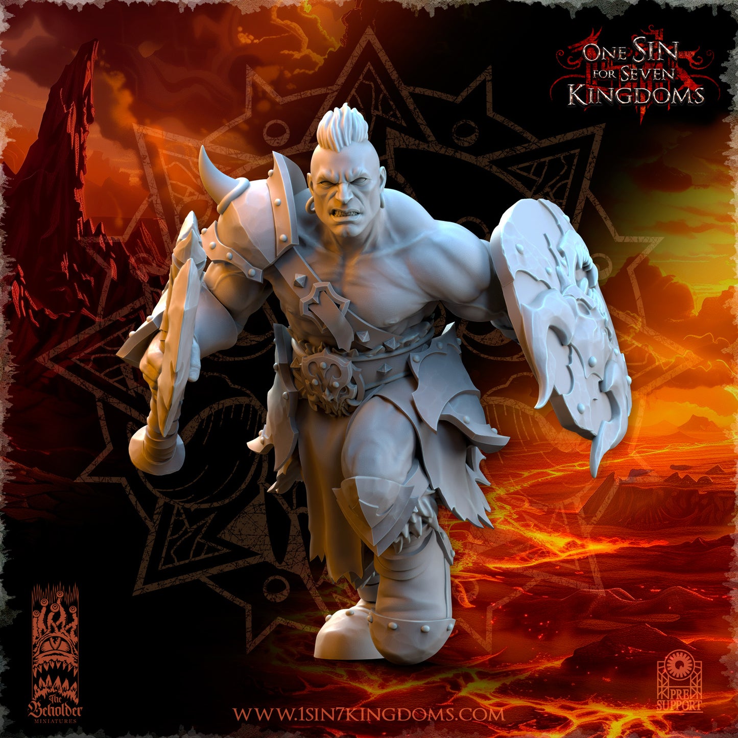 EE - Ohru Tree Shepherd - MULTI – ELFES À FEUILLES PERSISTANTES - Fantasy – The Beholder Miniatures 25-04