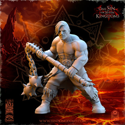 EE - Ohru Tree Shepherd - MULTI – ELFES À FEUILLES PERSISTANTES - Fantasy – The Beholder Miniatures 25-04