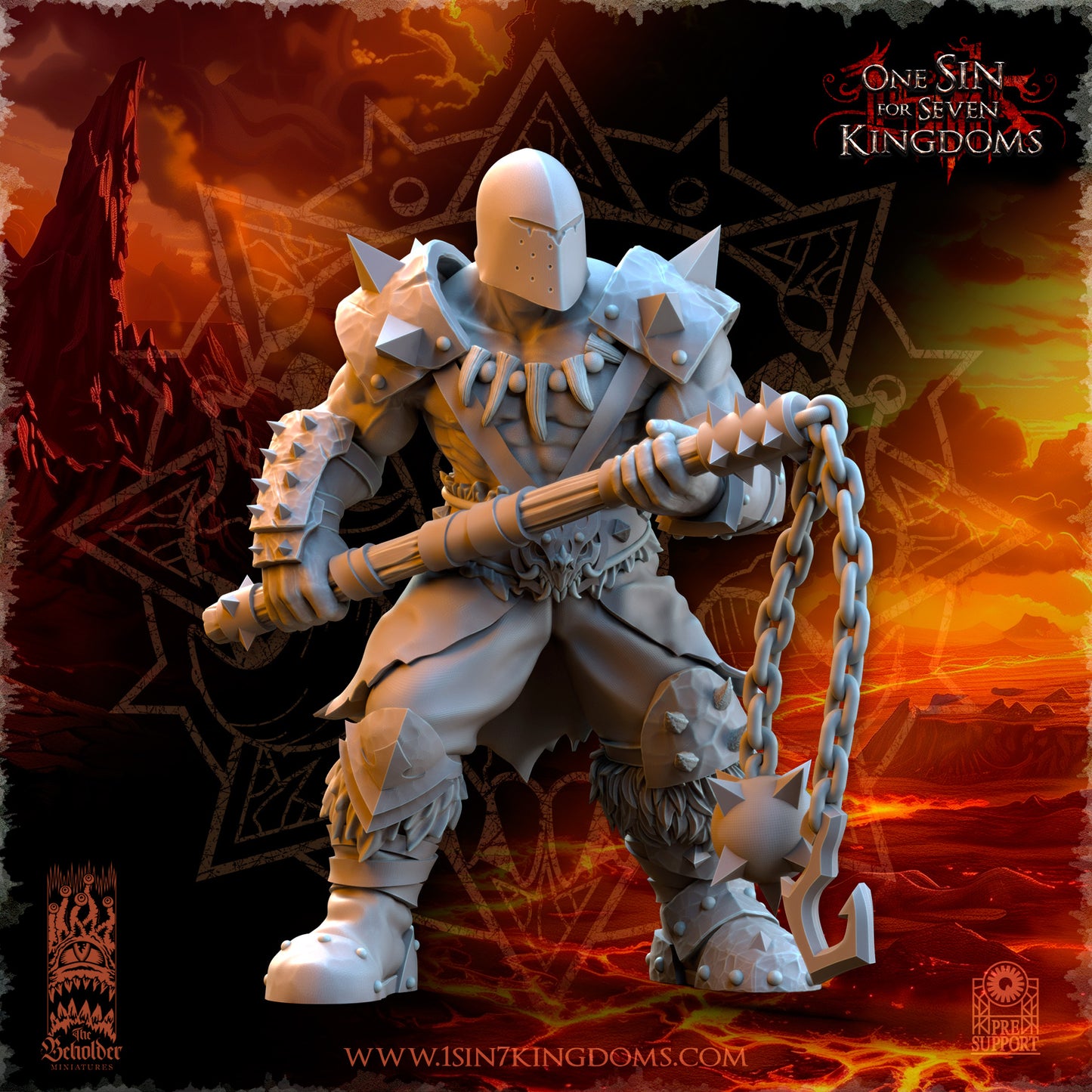 EE - Ohru Tree Shepherd - MULTI – ELFES À FEUILLES PERSISTANTES - Fantasy – The Beholder Miniatures 25-04