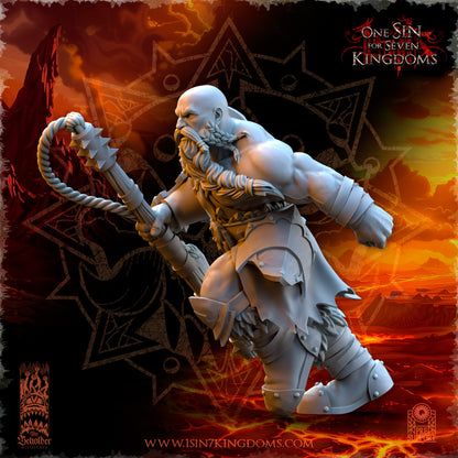 EE - Ohru Tree Shepherd - MULTI – ELFES À FEUILLES PERSISTANTES - Fantasy – The Beholder Miniatures 25-04