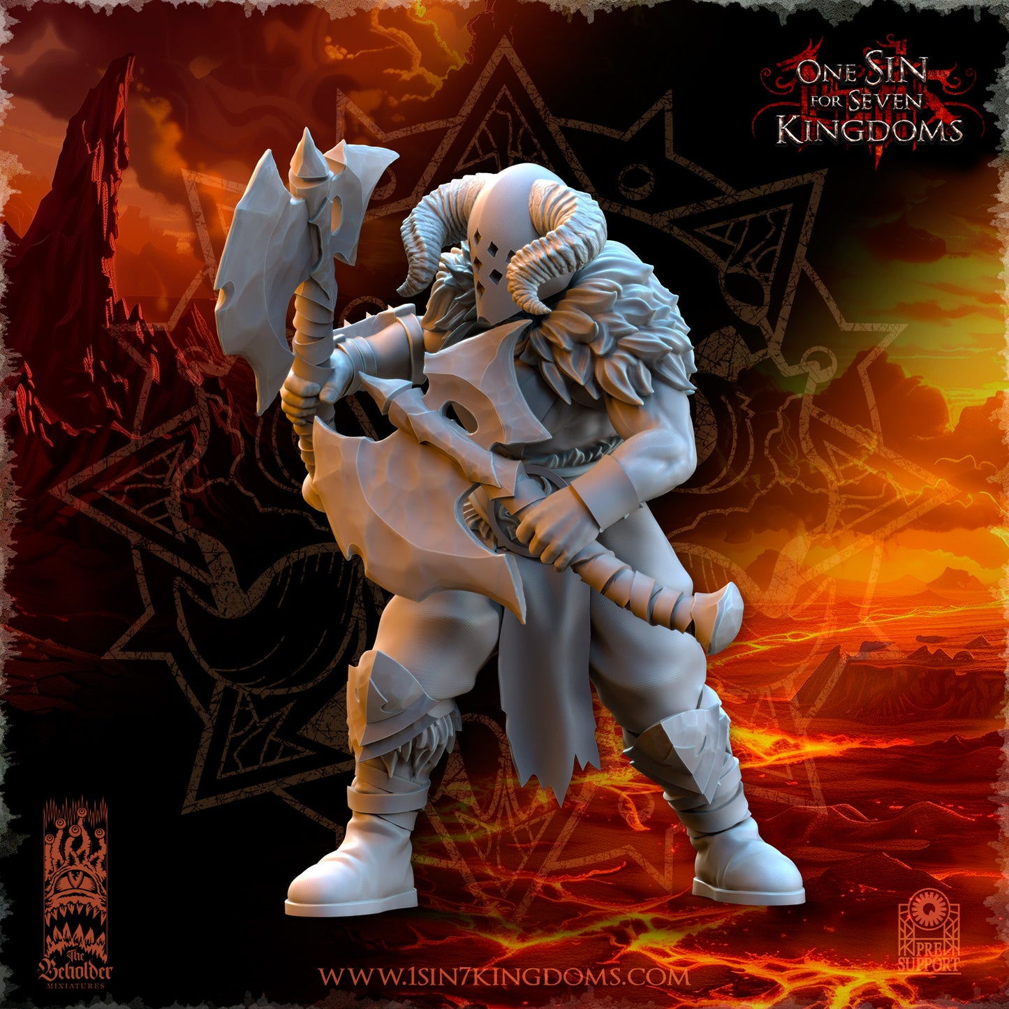 EE - Ohru Tree Shepherd - MULTI – ELFES À FEUILLES PERSISTANTES - Fantasy – The Beholder Miniatures 25-04
