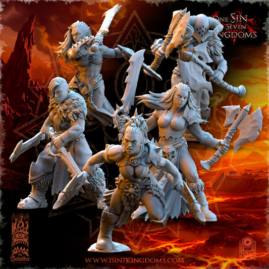 EE - Ohru Tree Shepherd - MULTI – ELFES À FEUILLES PERSISTANTES - Fantasy – The Beholder Miniatures 25-04