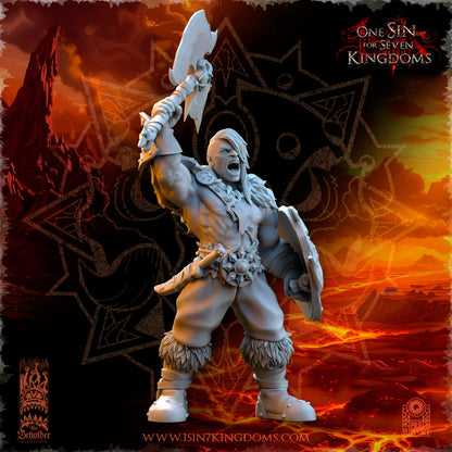 EE - Ohru Tree Shepherd - MULTI – ELFES À FEUILLES PERSISTANTES - Fantasy – The Beholder Miniatures 25-04