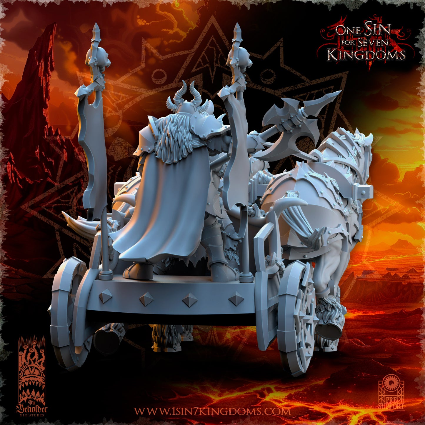 EE - Ohru Tree Shepherd - MULTI – ELFES À FEUILLES PERSISTANTES - Fantasy – The Beholder Miniatures 25-04