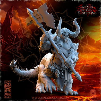 EE - Ohru Tree Shepherd - MULTI – ELFES À FEUILLES PERSISTANTES - Fantasy – The Beholder Miniatures 25-04