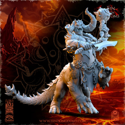 EE - Ohru Tree Shepherd - MULTI – ELFES À FEUILLES PERSISTANTES - Fantasy – The Beholder Miniatures 25-04