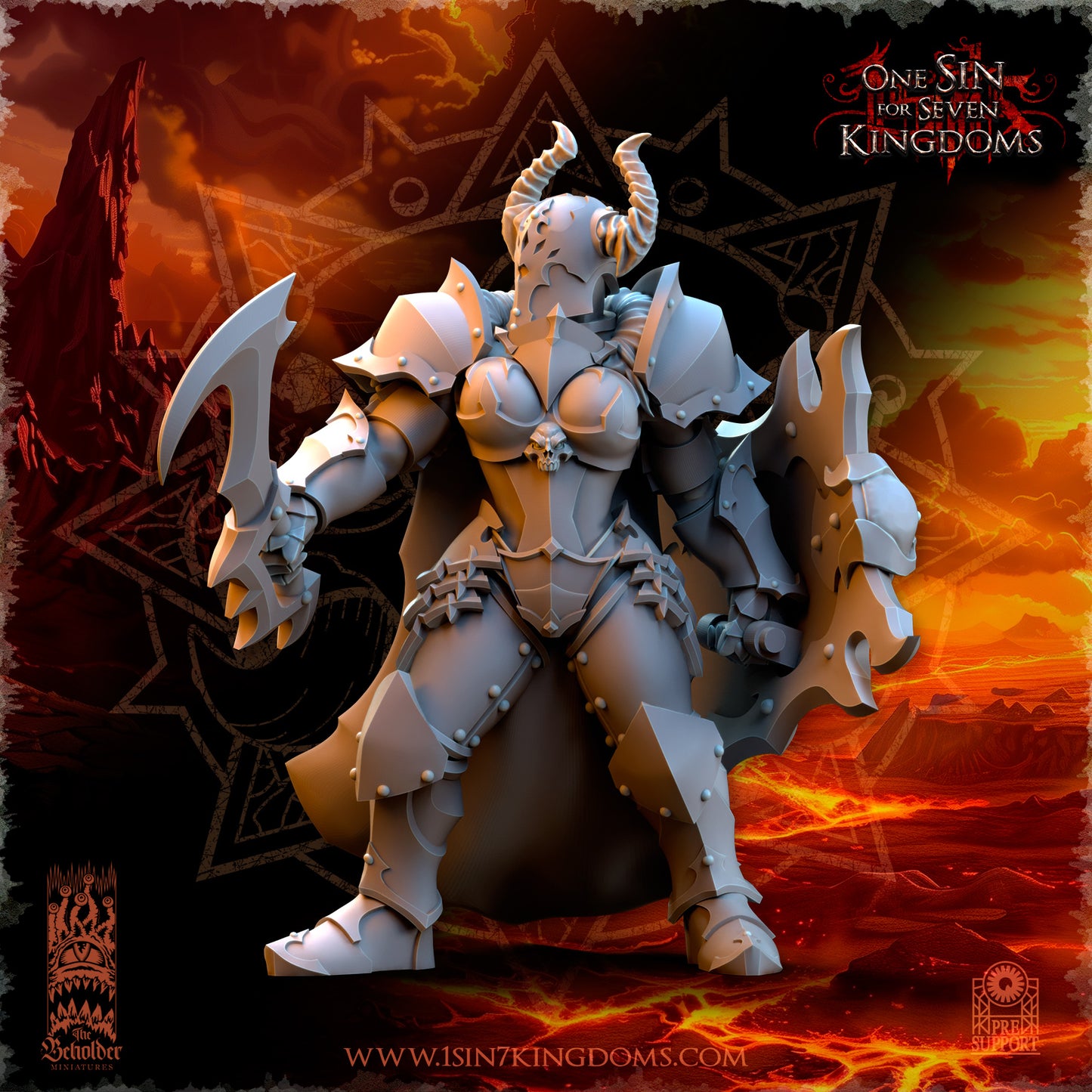 EE - Ohru Tree Shepherd - MULTI – ELFES À FEUILLES PERSISTANTES - Fantasy – The Beholder Miniatures 25-04
