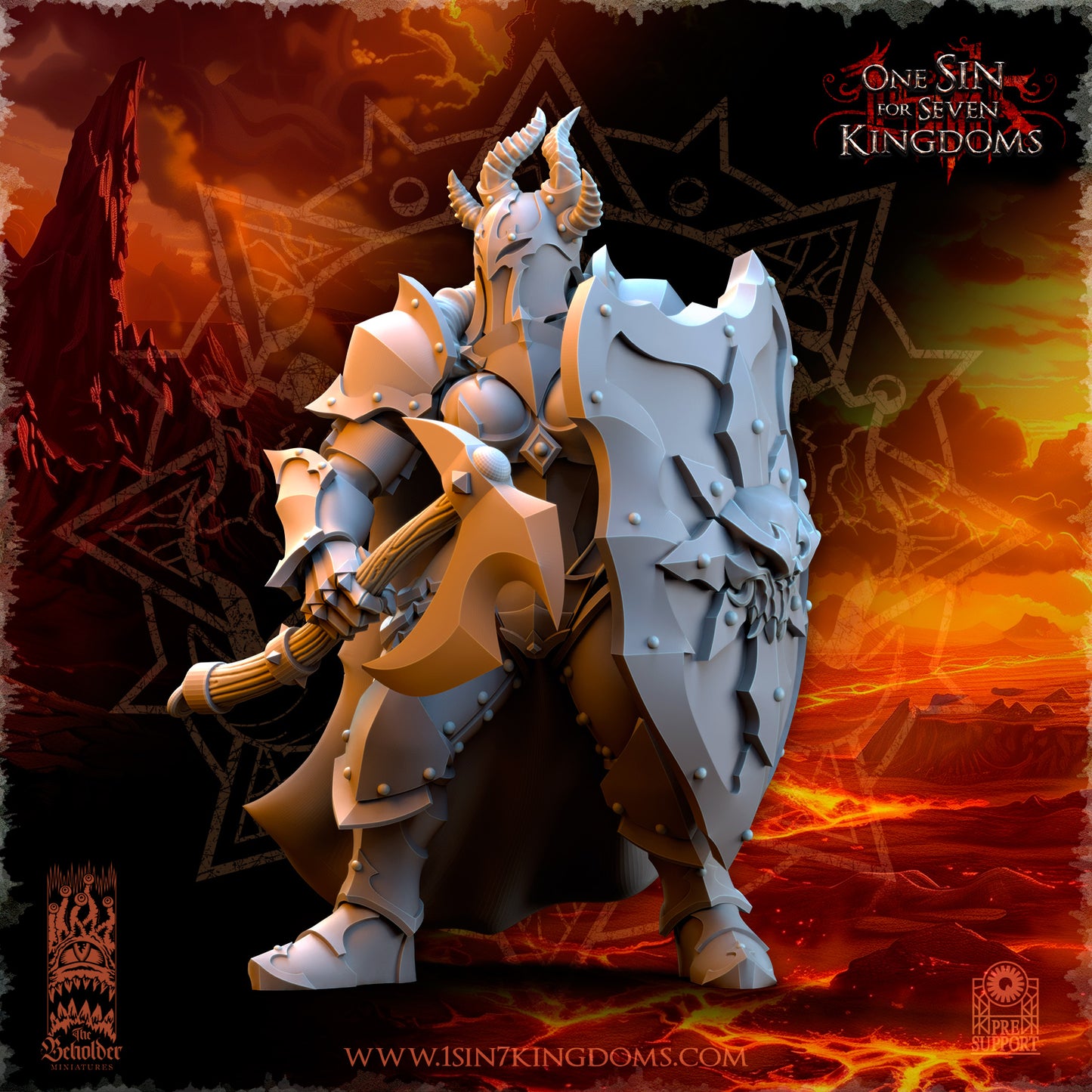 EE - Ohru Tree Shepherd - MULTI – ELFES À FEUILLES PERSISTANTES - Fantasy – The Beholder Miniatures 25-04