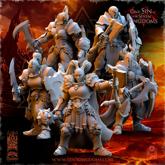 EE - Ohru Tree Shepherd - MULTI – ELFES À FEUILLES PERSISTANTES - Fantasy – The Beholder Miniatures 25-04