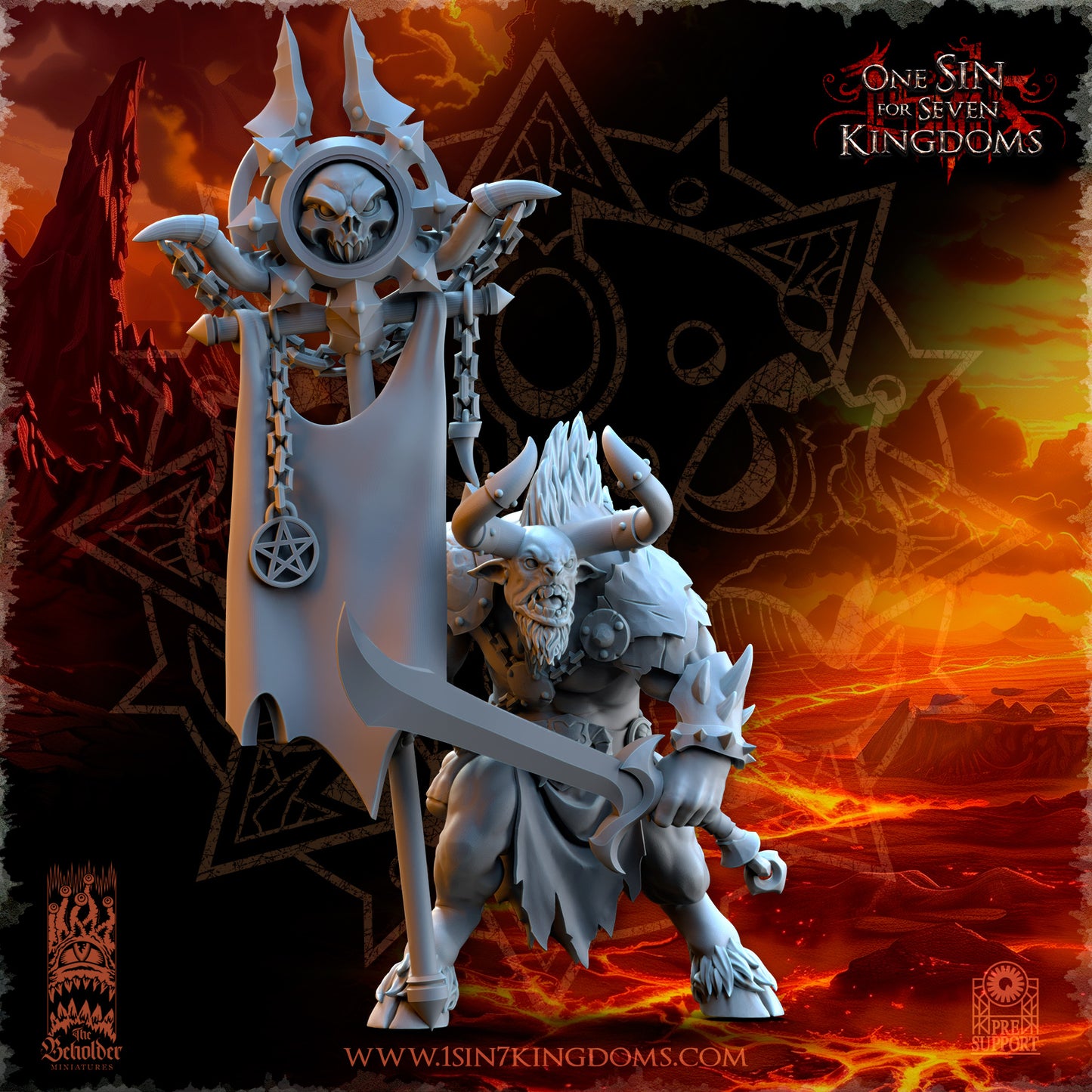EE - Ohru Tree Shepherd - MULTI – ELFES À FEUILLES PERSISTANTES - Fantasy – The Beholder Miniatures 25-04