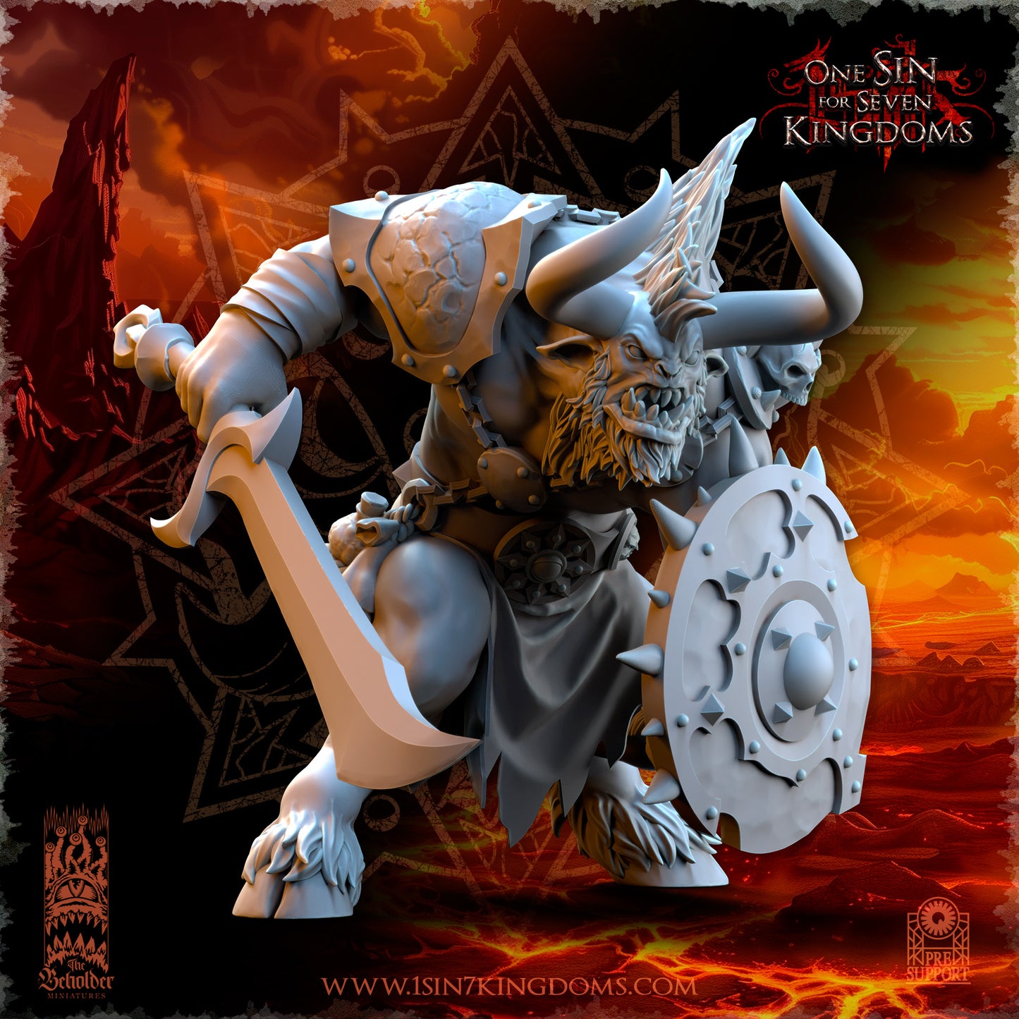 EE - Ohru Tree Shepherd - MULTI – ELFES À FEUILLES PERSISTANTES - Fantasy – The Beholder Miniatures 25-04