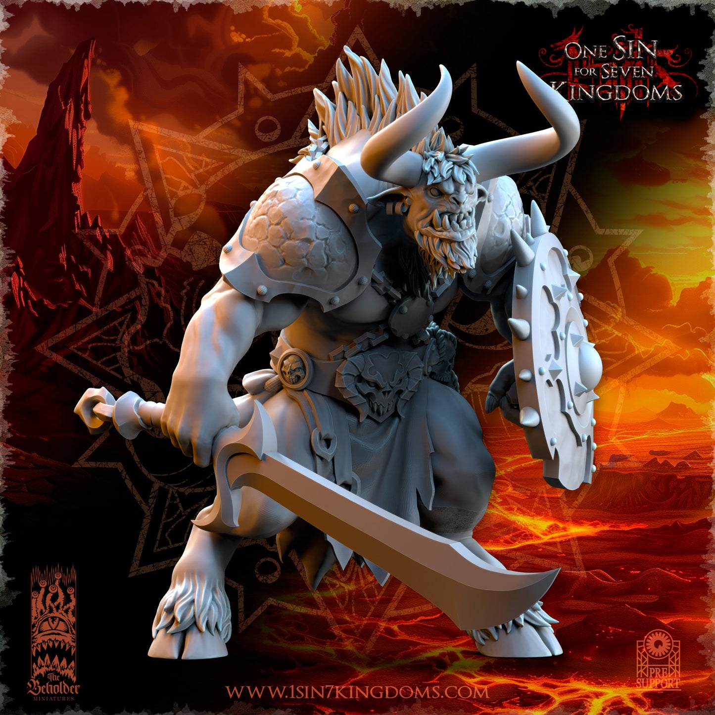 EE - Ohru Tree Shepherd - MULTI – ELFES À FEUILLES PERSISTANTES - Fantasy – The Beholder Miniatures 25-04